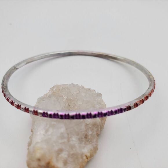 Ombre orange and purple sorbet bracelet childs size B1516 - Picture 2 of 4